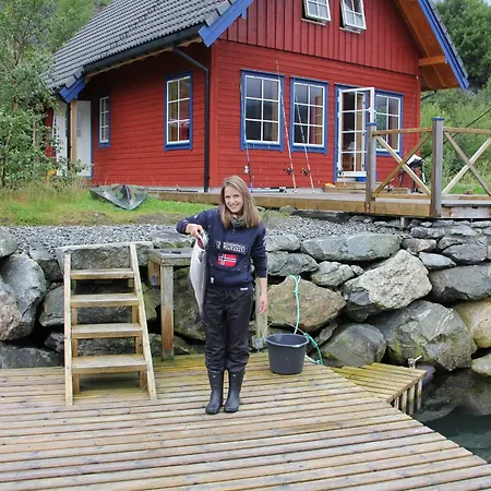 Fjordhytte-6 Direkt Am Maurangerfjord, Einem Seitenarm Des Hardangerfjords * Sundal