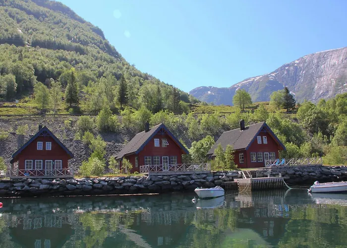 Fjordhytte-6 Direkt Am Maurangerfjord, Einem Seitenarm Des Hardangerfjords בית נופש