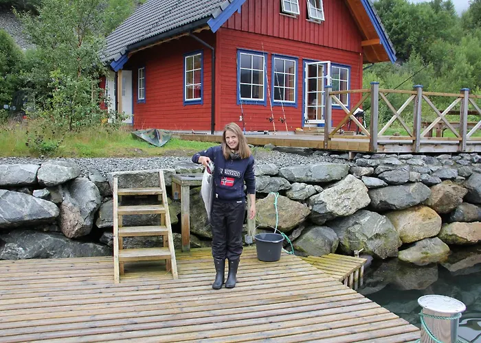 Fjordhytte-6 Direkt Am Maurangerfjord, Einem Seitenarm Des Hardangerfjords * Sundal